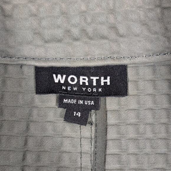 Worth Women's Olive Textured Vest - Picture 8 of 14